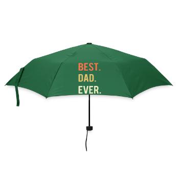 Bester Vater aller Zeiten - Regenschirm (klein) - Flaschengrün - Vorne