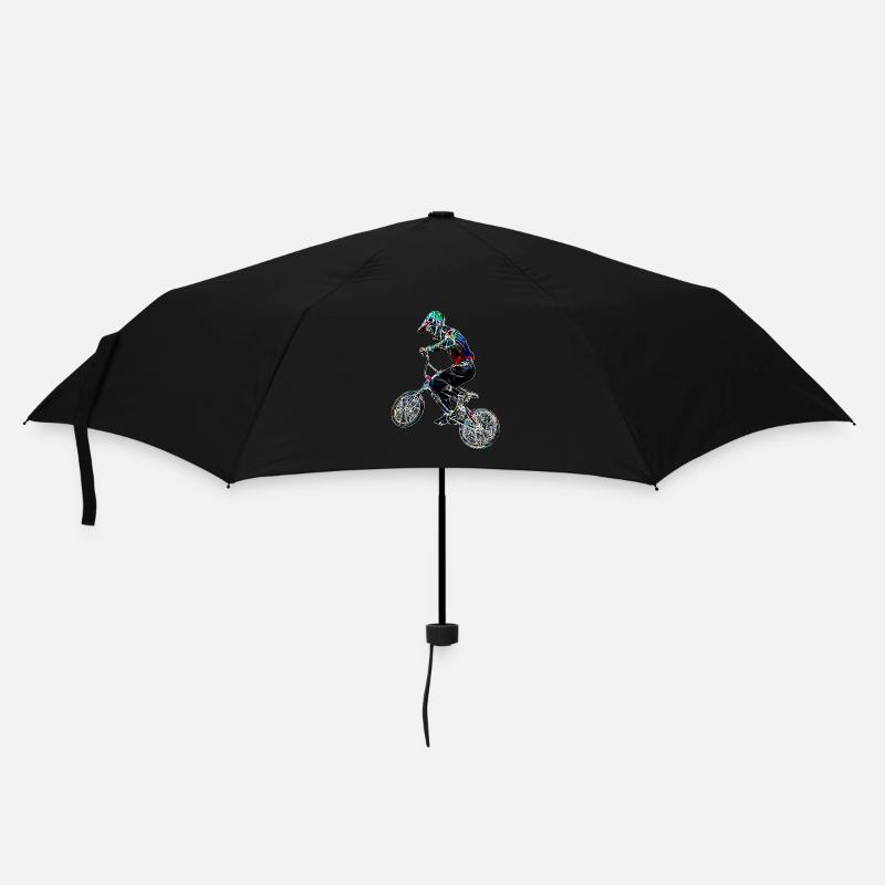 BMX - Regenschirm (klein) - Schwarz