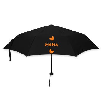 FÊTE DES MÈRES. BONNE FÊTE MAMAN. MAMAN. JE T'AIME - Parapluie standard - noir - Devant