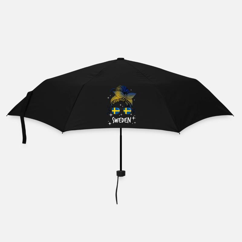 Suède - Parapluie standard - noir