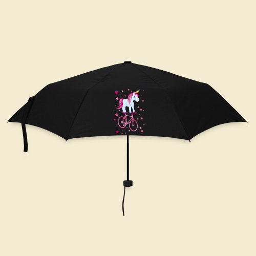 Kunstrad | Einhorn Pink - Regenschirm (klein)