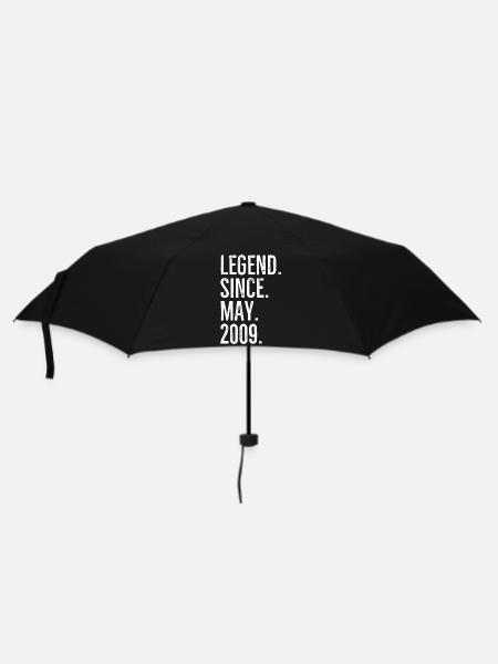 Legende seit Mai 2009 - Regenschirm (klein) - Schwarz
