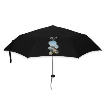 Naples Naples Italy City Skyline Holiday Love - Umbrella (small) - black - Front