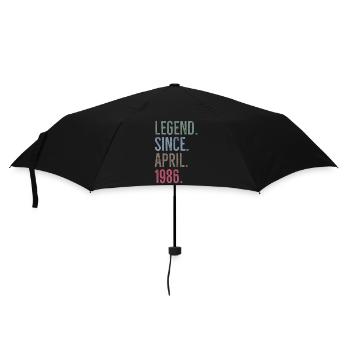Légende depuis avril 1986 - Parapluie standard - noir - Devant