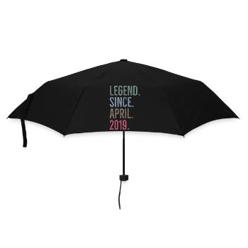 Legend Since April 2019 - Umbrella (small) - black - Front
