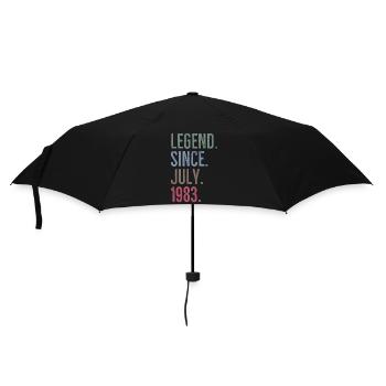 Légende depuis juillet 1983 - Parapluie standard - noir - Devant