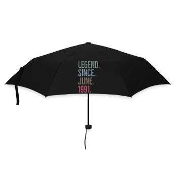Légende depuis juin 1991 - Parapluie standard - noir - Devant