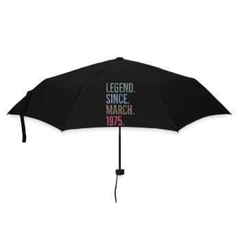 Légende depuis mars 1975 - Parapluie standard - noir - Devant