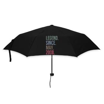 Légende depuis mai 2008 - Parapluie standard - noir - Devant