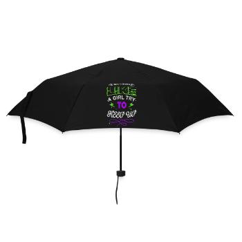 mer baignade papa t-shirts piscine t-shirts apnée - Parapluie standard - noir - Devant
