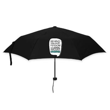 60s Gift Idea Bday Hippy Funky Bird Hippie Humor - Umbrella (small) - black - Front