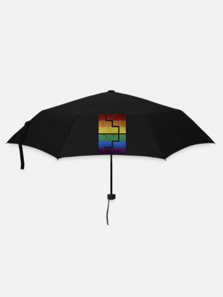 Géométrie - Parapluie standard - noir