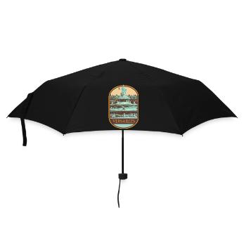 Fountain Garden Palace Versailles, Royal Elegance - Umbrella (small) - black - Front