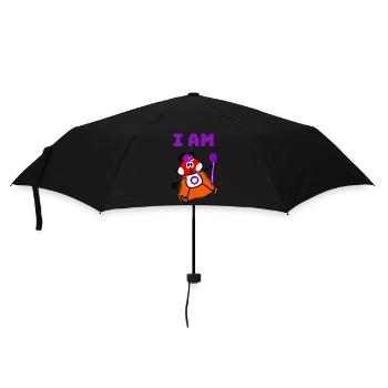 I am O! - Umbrella (small) - black - Front