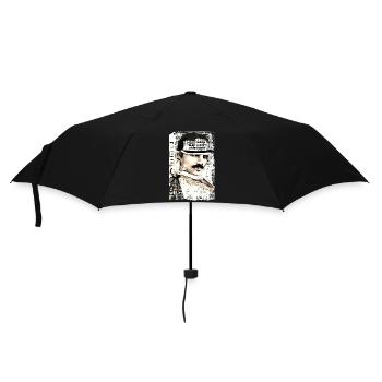 Nikola Inventor Science Electricity Engineer Croat - Umbrella (small) - black - Front
