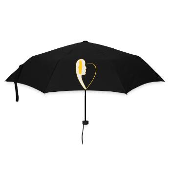 Vie plus riche 1 - Parapluie standard - noir - Devant
