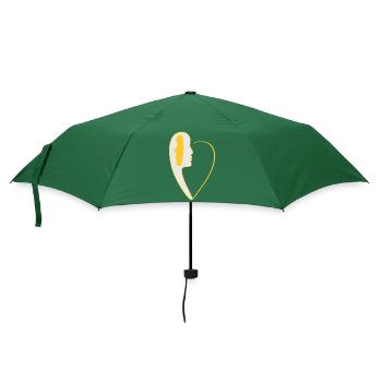 Vie plus riche 1 - Parapluie standard - vert bouteille - Devant