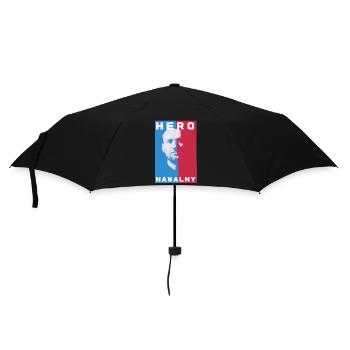 hero, Russia, rip, Alexei Navalny,Navalny - Umbrella (small) - black - Front