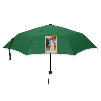 Voyageur Aventure Van Life Route - Umbrella (small) - bottlegreen - Front