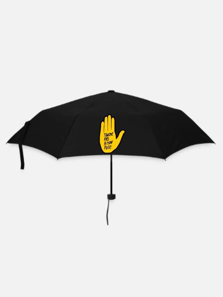 touche pas a mon pote - Parapluie standard - noir