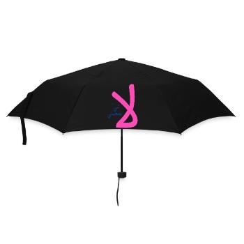 Chaye yojiboni in Arabic - I don't like anything - Umbrella (small) - black - Front