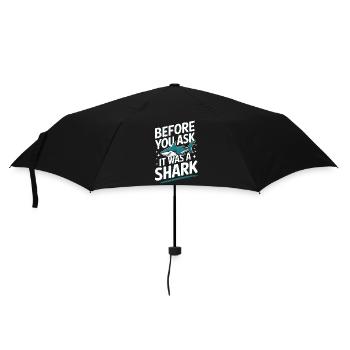 Amputation Behinderung - Regenschirm (klein) - Schwarz - Vorne