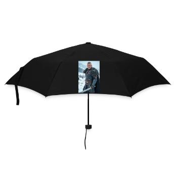 Tyr One-handed god of war and justice norse myth - Umbrella (small) - black - Front