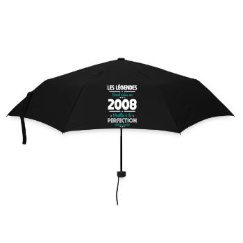 2008 – Legends – Perfekt gereift - Regenschirm (klein) - Schwarz - Vorne