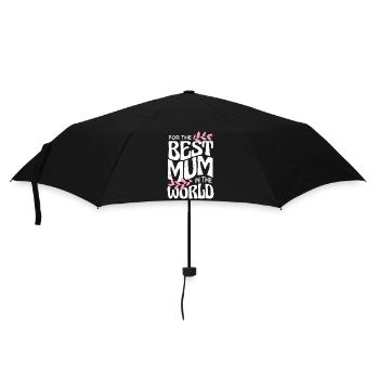 Best Mum in the World - Umbrella (small) - black - Front