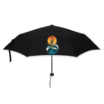  Funny SUP Paddleboard Board Stand Up paddel - Regenschirm (klein) - Schwarz - Vorne