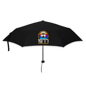 1977 - Regenschirm (klein) - Schwarz - Vorne
