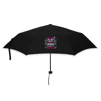 Danke für alles Mama Muttertag Geschenk Mama - Regenschirm (klein) - Schwarz - Vorne