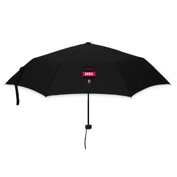 Ich habe kein Leben ich bin Jura Studentin - Regenschirm (klein) - Schwarz - Vorne
