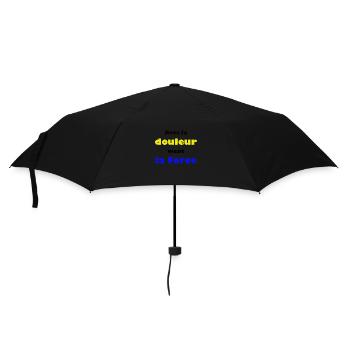 Avec la douleur vient la Force - Parapluie standard - noir - Devant