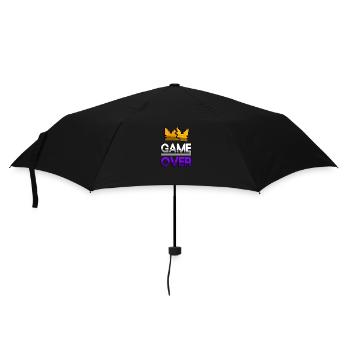 GAME OVER (Violet) + King Crown - Jeux - Parapluie standard - noir - Devant