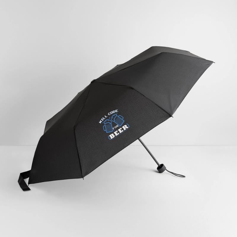 Will Code For Beer | Programmer Coding Umbrella (small)