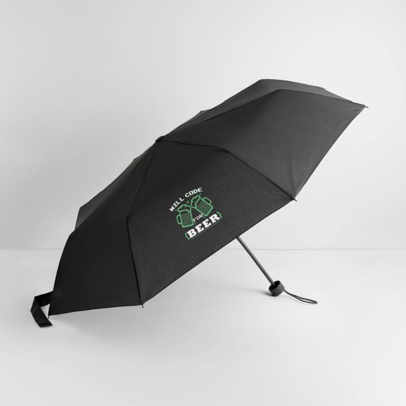 Funny Programming Coder Programmer Coder Coding Umbrella (small)