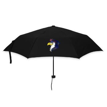 Falklandinseln - Regenschirm (klein) - Schwarz - Vorne