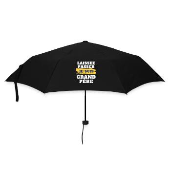 Laissez passer je suis grand pere - Parapluie standard - noir - Devant
