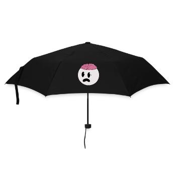 Dessin animé vintage - Parapluie standard - noir - Devant