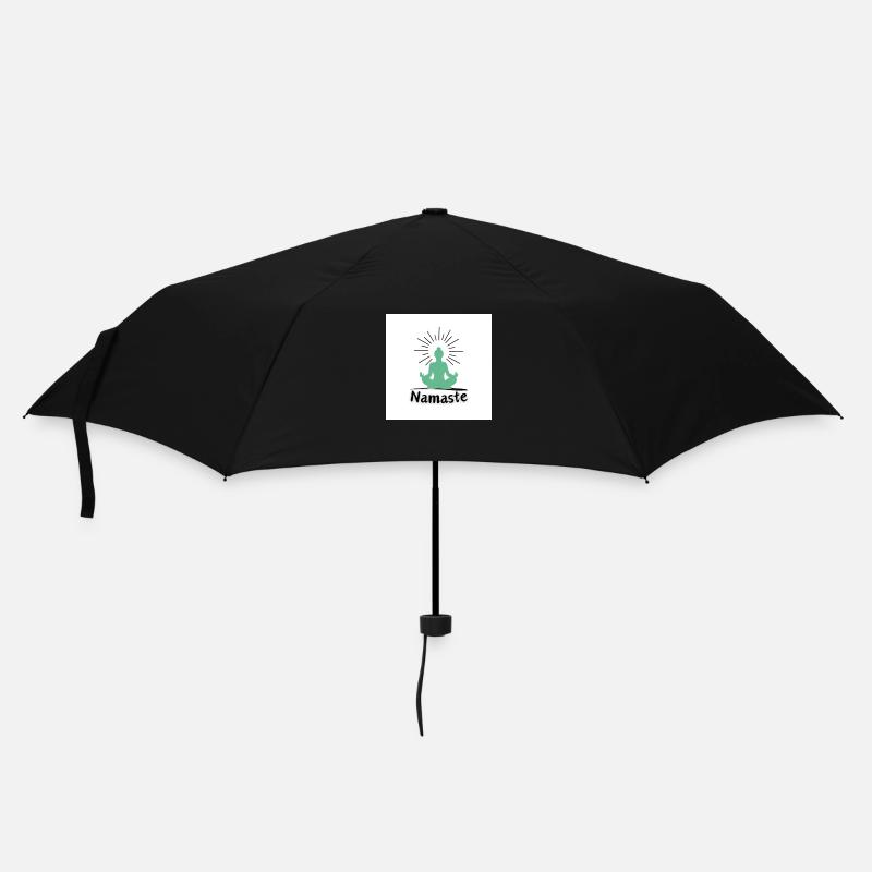 Namaste_2 - Regenschirm (klein) - Schwarz