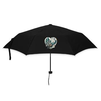Lily of the Valley Snail - Umbrella (small) - black - Front