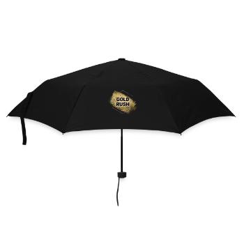 Logo de la ruée vers l’or - Parapluie standard - noir - Devant