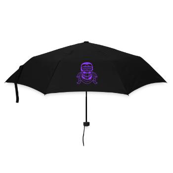 DJ Horror Monster Alien Alien Party Music - Umbrella (small) - black - Front