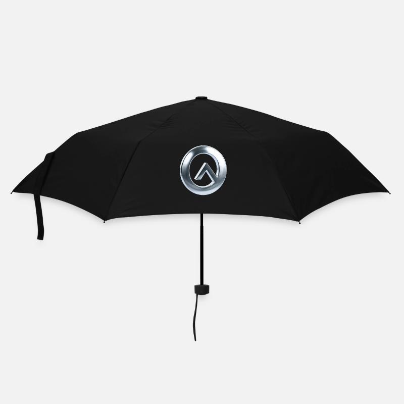 Metallic chrome A Look, Simple Elegance - Umbrella (small) - black
