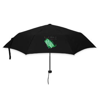 Saudi Arabia Flag in Saudi Arabia Map SA - Umbrella (small) - black - Front