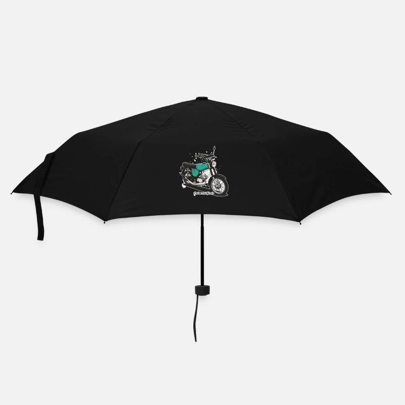 S51 (türkis) // Illustration - Regenschirm (klein) - Schwarz