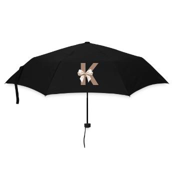 Letter K Knot - Umbrella (small) - black - Front