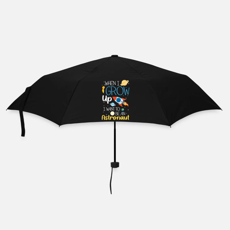 Space Space SpaceShip Planet - Umbrella (small) - black
