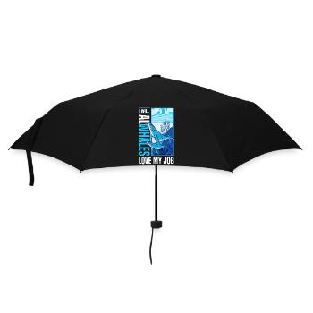 Marine biologist - Umbrella (small) - black - Front
